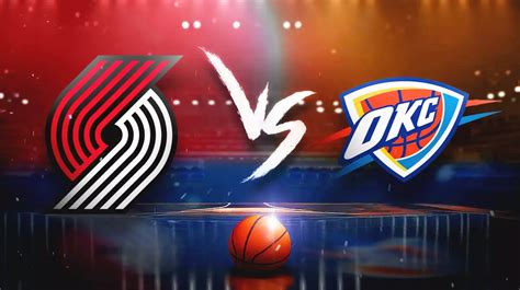 thunder vs blazers|blazers vs thunder prediction.